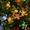 Cross-Border LED Cherry Blossom String Lights for Outdoor Christmas Décor