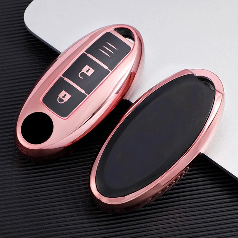 New Soft TPU Car Key Case Cover Shell for Nissan Qashqai X-Trail T32 T31 Juke J10 J11 Kicks Tiida Pathfinder Note for Infiniti