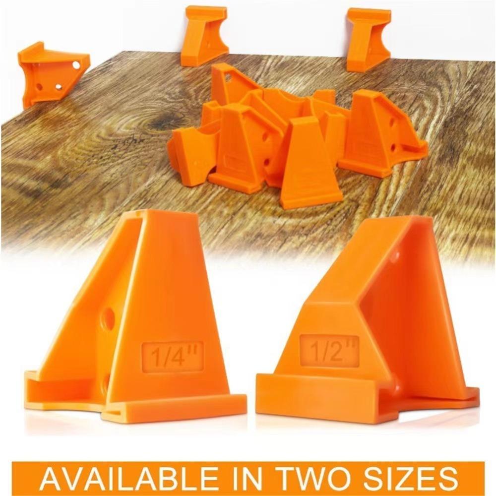 

20Pcs Universal Laminate Wood Flooring Tools Floor Install Tool Install Any Laminate Flooring помаранчевий