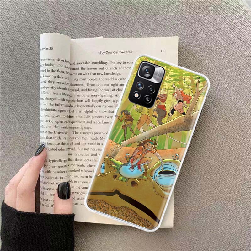 L-Lumberjanes Phone Case For Redmi Note 13 12 Pro Plus 14 15 Pro 5G 11 11T 11E 11S 10 Pro 10S 9 9S Cover Cell Clear TPU Capa Cas