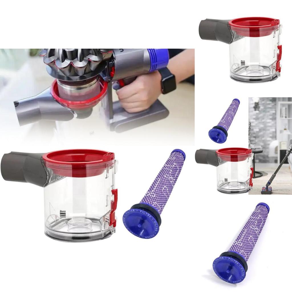 For Dyson V7 V8 Sv10 Sv11 Dustbin Filter Element Home Cleaning Accessories