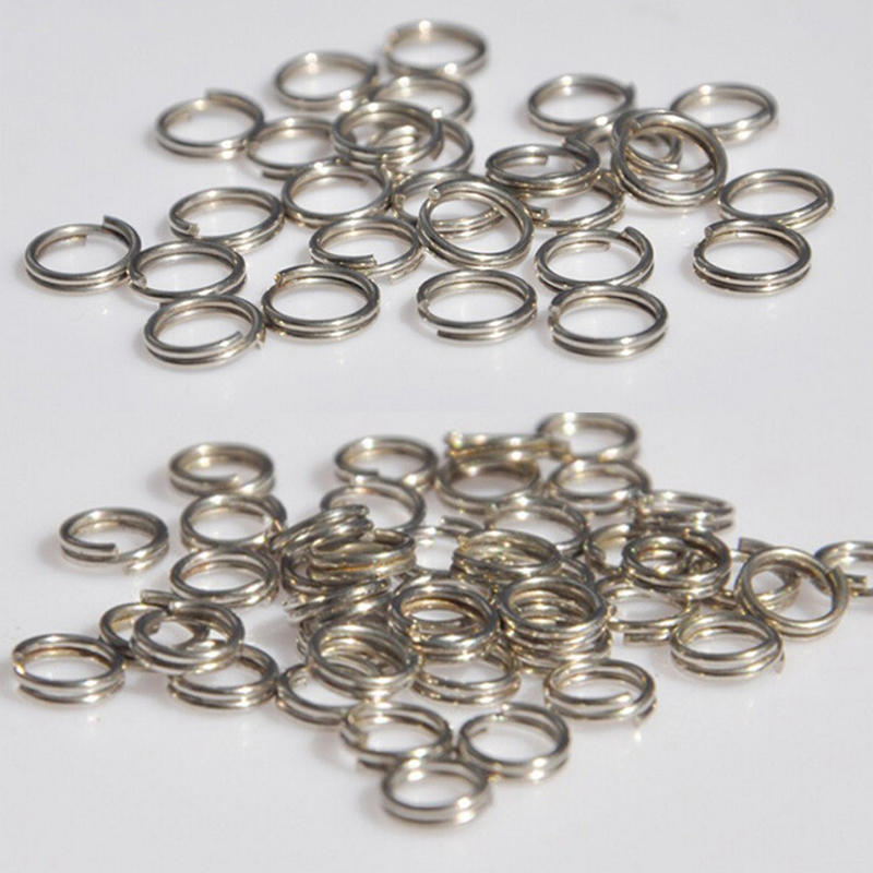 50X Stainless Steel Split Rings Blank Lures Crank Bait Hard Bait 6Mm 7Mm 8Mm