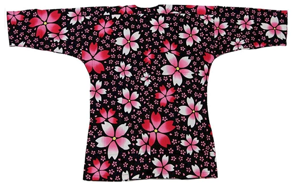 

Supplies Koiguchi Shirt B603 Black with Cherry Size S [Festival & Costumes] (S-3L) Blossoms,