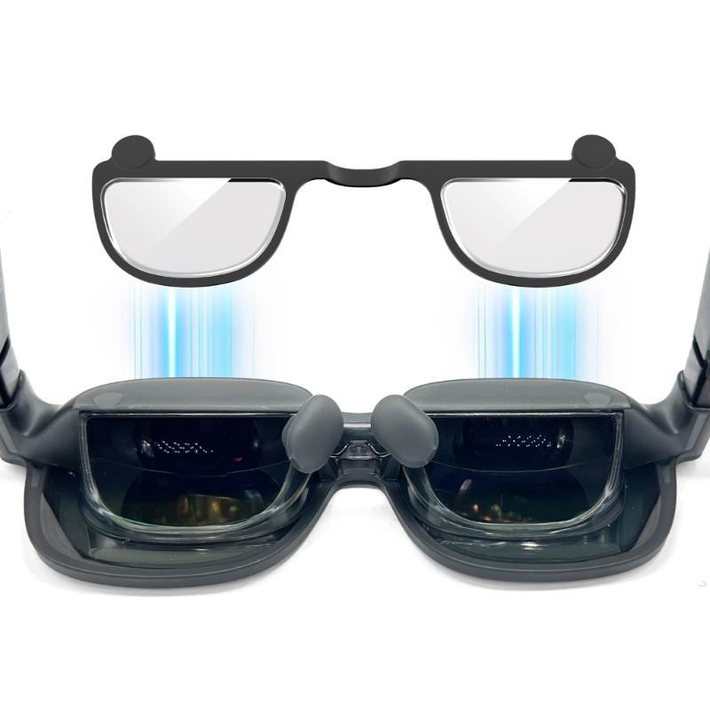 Magnetic Frame For Luma AR Glasses Lens Frame Without Lens with Quick Release And Securely fit Holder Glasses Case
