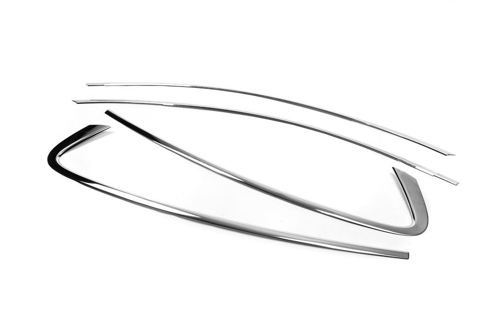 Obere Fensterumrandung OmsaLine HB, SD (4 Stück, Edelstahl) für Ford Focus IV 2018- гг