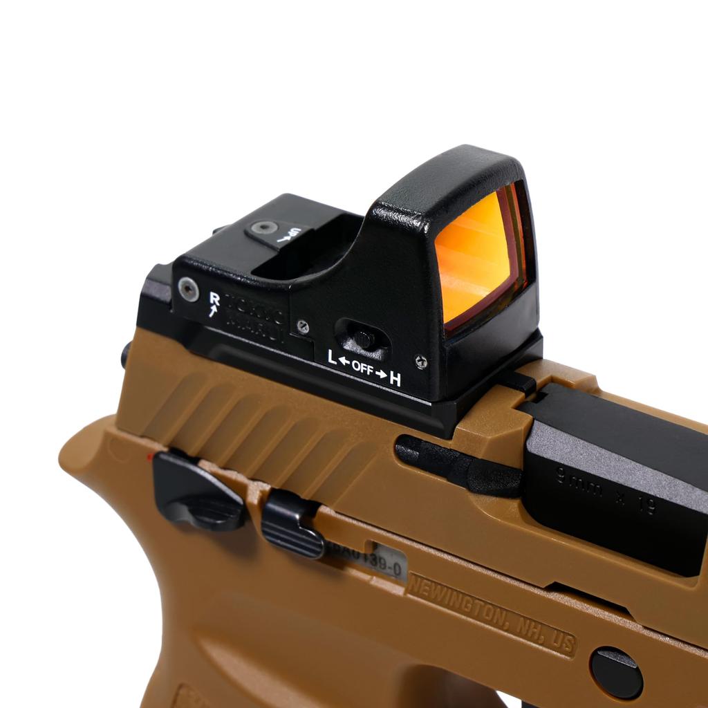LayLax SIG SAUER ProForce M17 Plate Custom Optical Equipment for Games Multi-Mount Part, Aluminum, Lightweight, Airsoft/Airsoft