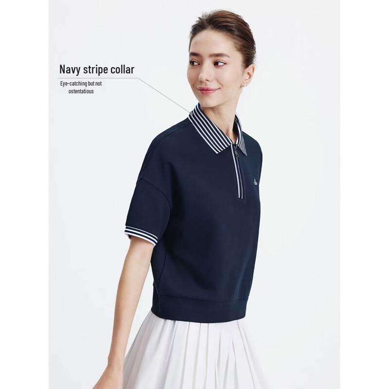 Navigare Women's Short Sleeve Polo T-Shirt