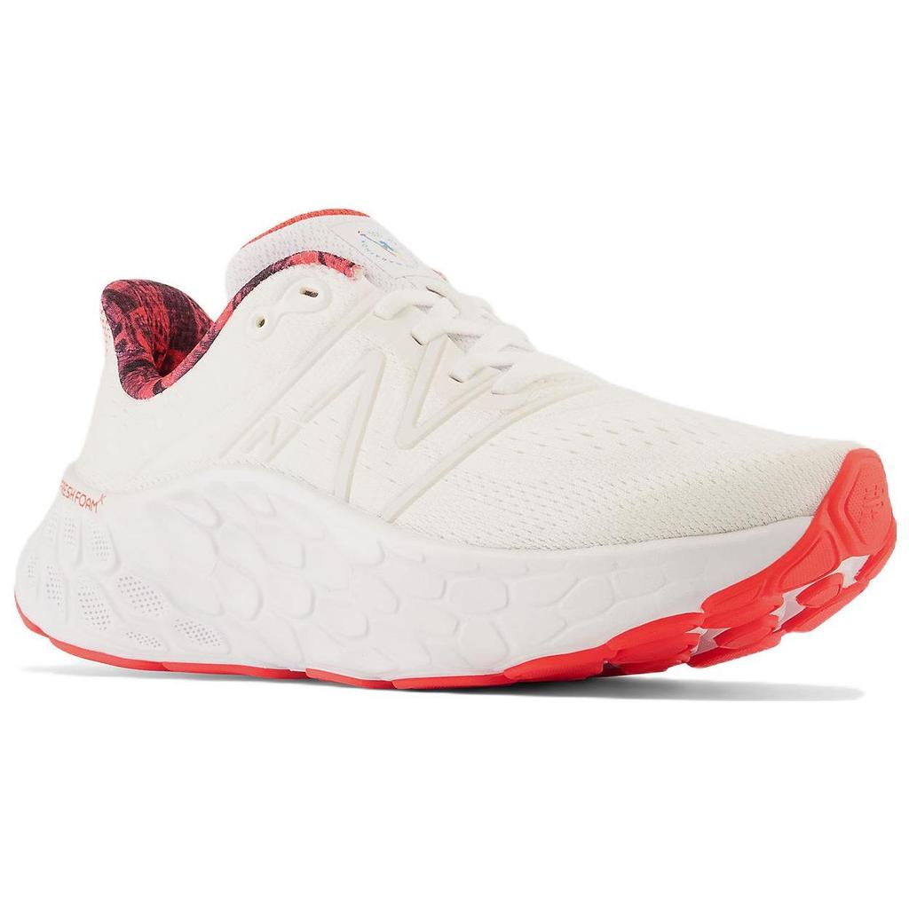New Balance  Fresh Foam X More v4 NYC Marathon Women Sneakers White Electric-Red WMORRR4