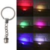 Crystal Key Chain LED Light Keychain Luminated Keyring Pendant DIY Resin Epoxy Accessories