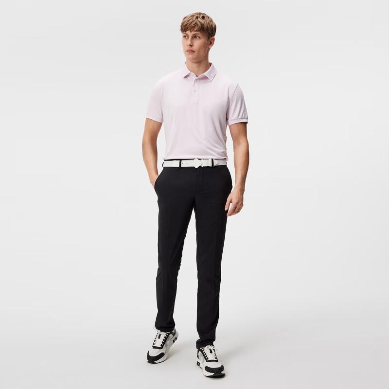 J.Lindeberg Men's Golf Quick-Dry Polo T-Shirt
