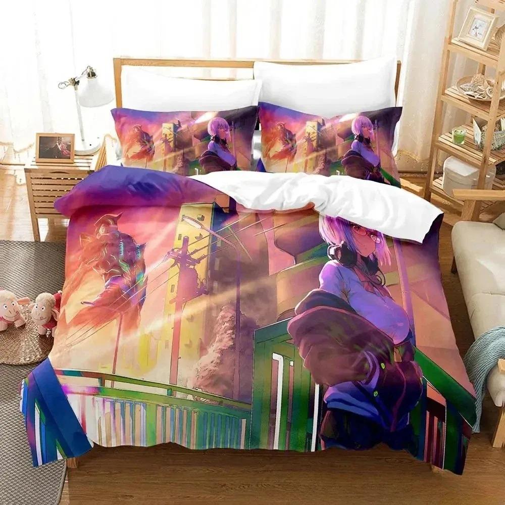 SSSS.GRIDMAN Bedding Set Single Twin Full Queen King Size Bed Set Adult Kid Bedroom Duvet cover Sets Anime parure de lit Bed