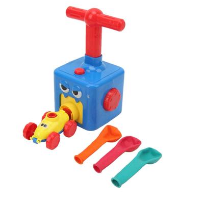 ילדים מונעי בלון מכוניות עיתונות סוג משאבה ידנית צעצוע ניסוי בלון רכב מדע