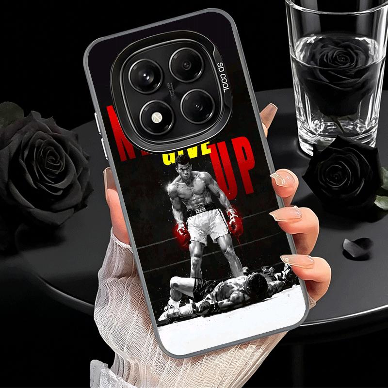 Mike Tyson Boxer Man Soft Phone Case for Xiaomi Redmi Note 13 14 15 Pro Plus 12S 12 11S 11 11T 10S 10 Shockproof Cover Back Shel