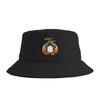 Hi Pingu Bucket Hat For Couple  FisherUnisex Hats Casual Vacation Caps Breathable Hip Hop Graphic Sun Hats