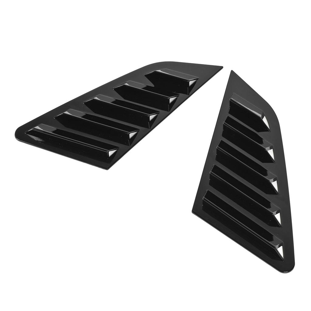 P  of Rear Window Louver Cover Sturdy ABS Left Right Side Window Shutter Cover Trim for     8Y Hatchback