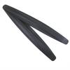 2x Black Carbon Fiber Texture Anti-rub Protector Car SUV Bumper Edge Guard Strip
