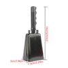 Cowbell With Handle Noise Makers Sports Events Cheering Iron Cow Bells Percussion Musical Instrument For Football Games Party