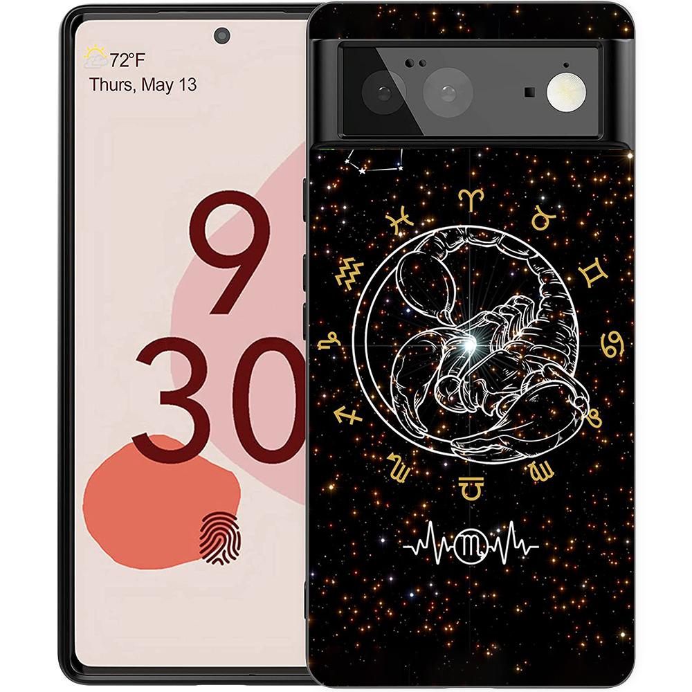 

Cartoon Zodiac Phone Case Cover for Google Pixel 8 7 6 7A 6A Pro 5G Shockproof Silicone Soft 9 Pro XL 8 Pro 5G Shell Cases Capas Pixel 9 Pro