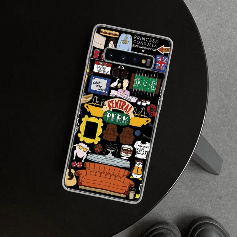 Funny Friends TV Show Phone Case Cover for Samsung Galaxy S26 S25 Edge S24 S23 Ultra S22 Plus S21 FE S20 + Art Customized Fundas