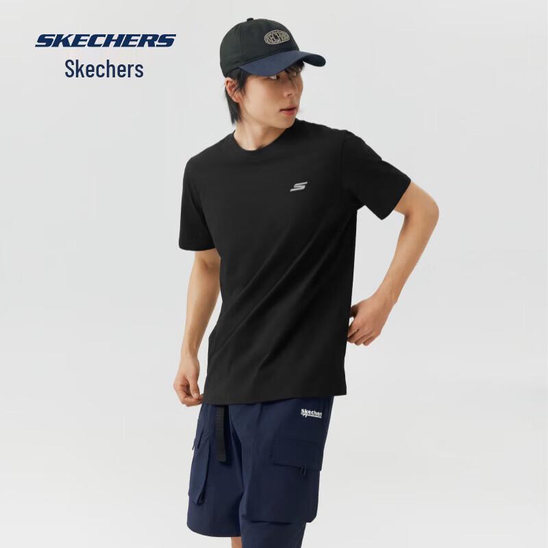 Skechers Men s Knit Short Sleeve T-Shirt XL