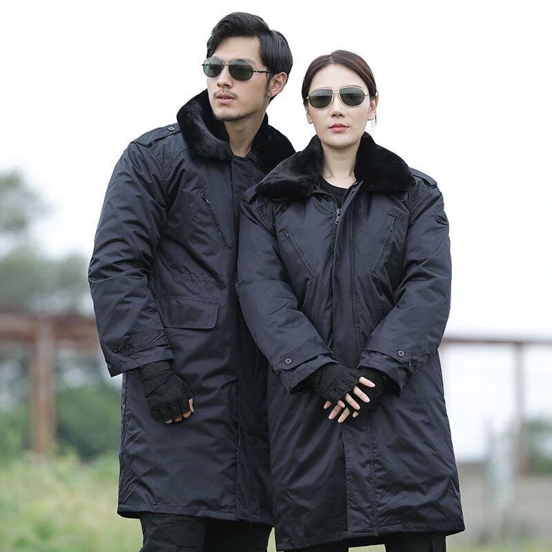 Men's Winter Military Cotton Overcoat