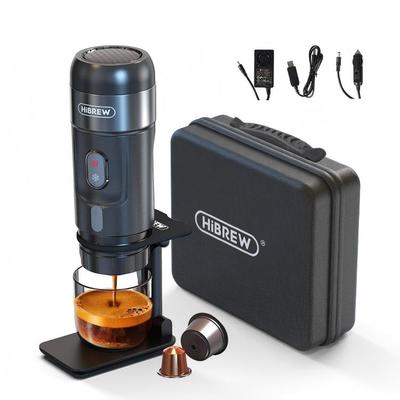 HiBREW Portable Coffee Machine H4A for Car & Home 3-in-1 Expresso Coffee Maker 80W 12V Car Coffee Maker
