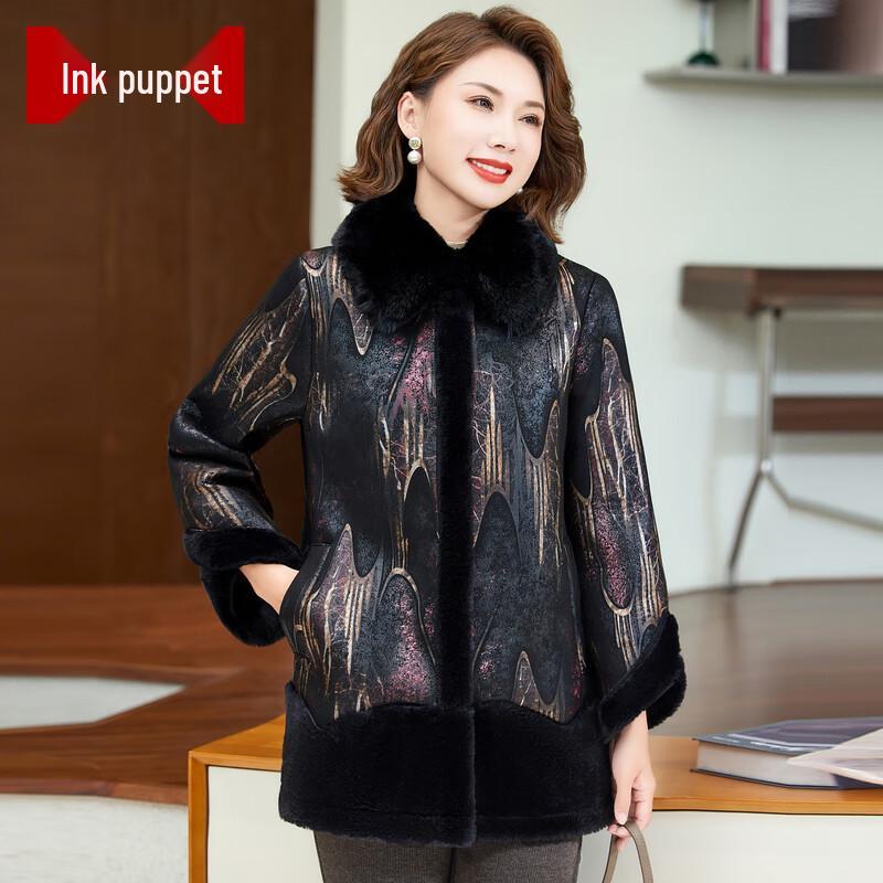 

Пожилое женское зимнее пальто из искусственного меха 3XL