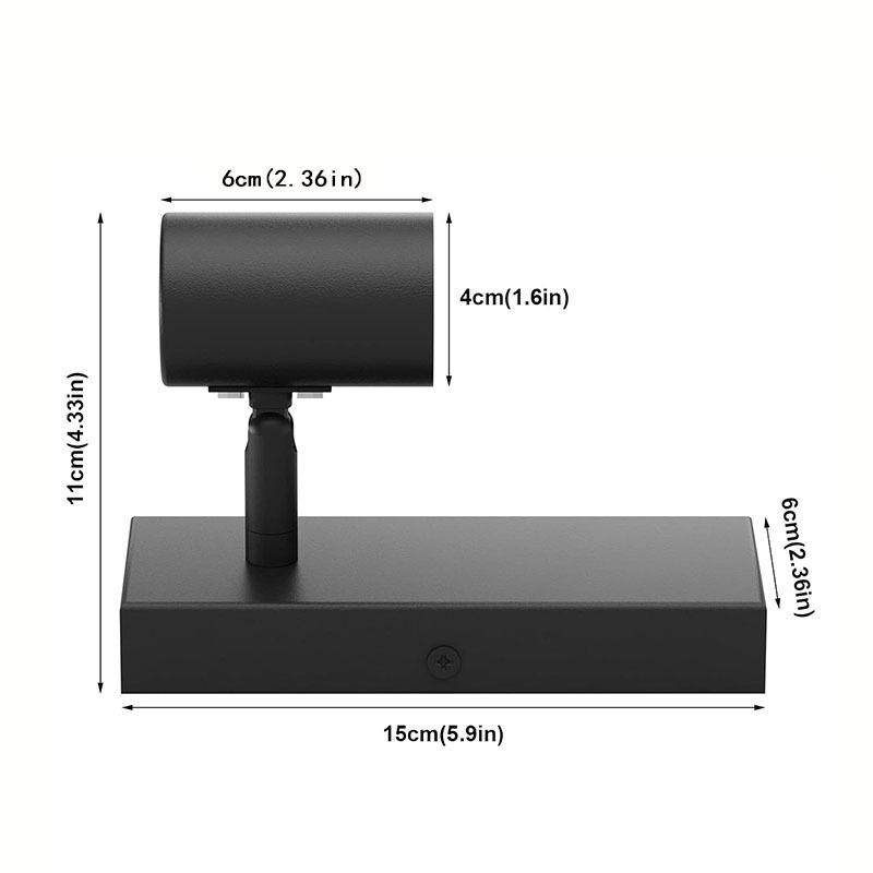 

Ceiling Spotlight 1/2/3 Heads E27 Retro Industrial Style Rotatable Kitchen Bedroom Living Room Corridor Black Iron Wall Lamp Hot 1