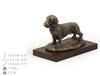 Jamnik Szorstkowłosy - Statuetka Psa, Figurka Do Biura, Trofeum Na Wystawę Psów Marki Art-Dog