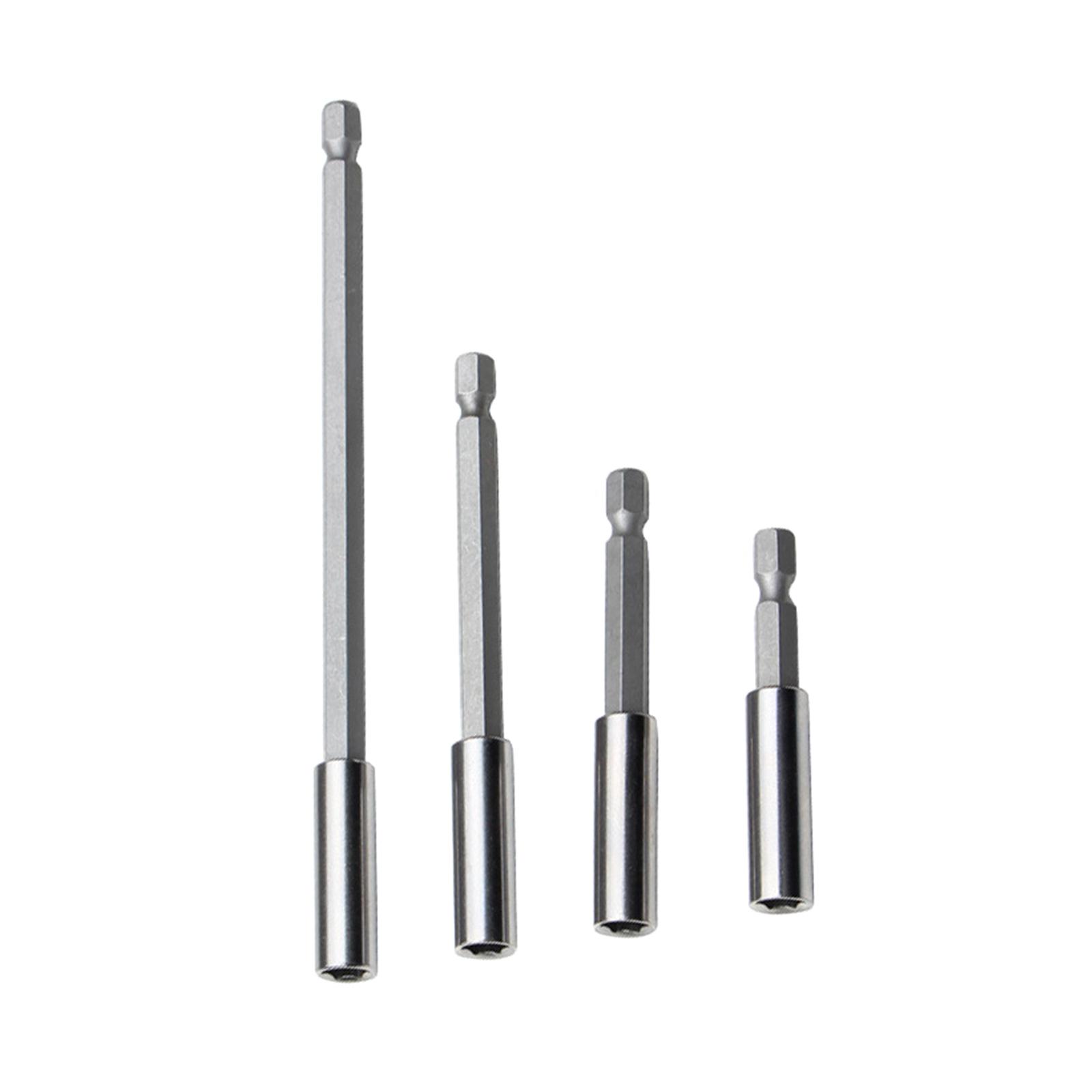 

4Pcs Hexagonal Handle Extension Connecting Rod 1/4 Quick Changing Extension Rod Batch Head Joint Tool Accessories 1