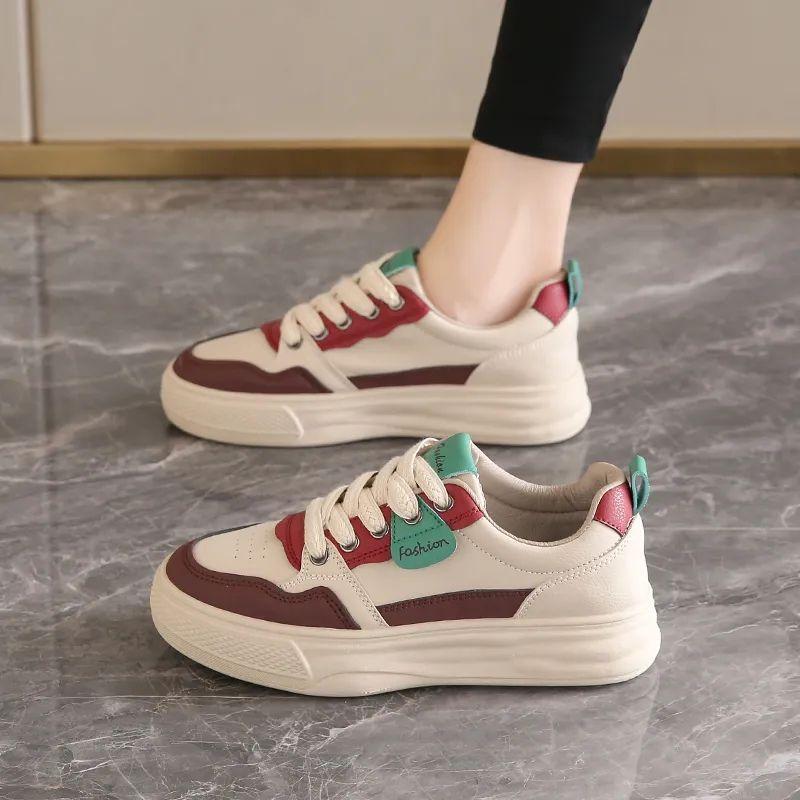 

Весенне-осенние новые дышащие повседневные туфли на мягкой подошве, универсальные дышащие женские одинарные туфли для улицы, туфли на плоской подошве 40