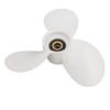3-Blatt Aluminiumlegierung Propeller Ersatz Außenbordmotor Propeller für 4 5 6 8 PS Takt