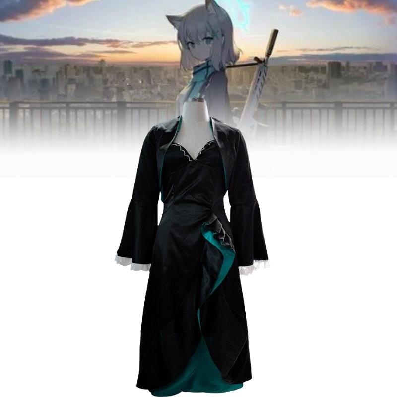 Elegantes 2024 Dark Style Cosplay-Outfit Für Rollenspiele Mit Ausgestelltem Rock