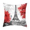 Valentine's Day Decor Pillowcases 4,Pack, Love Heart Printed Cushion Covers For Sofa/Bed,Red Black Pillow Cases For Home Decoration