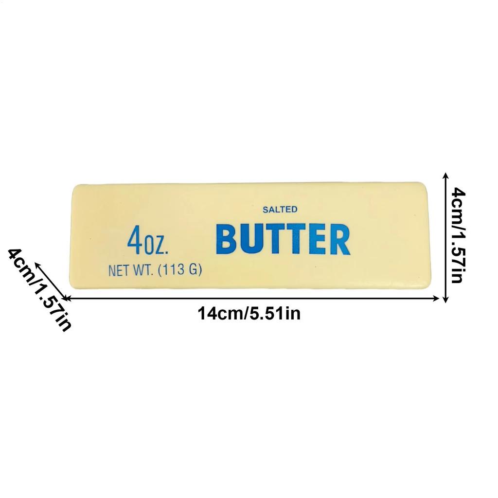 Antistress Butter Stick Fidget Toys Squishy Elastic Cheese Stick Funny Decompression Stress Anxiety Relief Game Squeeze Prank To