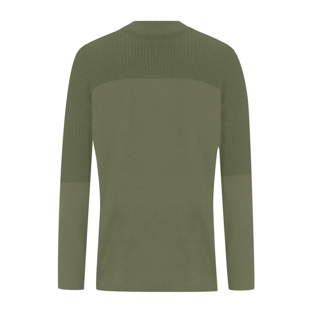 Damen Langarm Winterpullover Strickpullover Rundhals Pullover Strickpullover