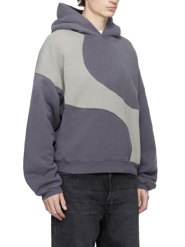 ERL Martin Cortis Patchwork Dekonstruerad Huvtröja