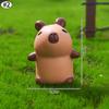 Miniature Capybara Mini Kapibare Action Figures Hot Capybara Model Home Decoration Kids Gift Diy Micro Landscape Ornament