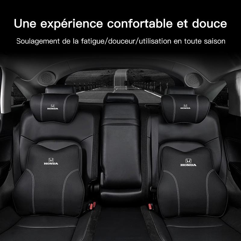 Car Seat Headrest Waist Cushion Support Auto Neck Pillow For Honda Civic Fit Jazz Accord Pilot CRV Odyssey Passport City Shuttle