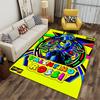 Valentino Rossi VR46 Racing Carpet Suitable As a Non-slip Mat for the Living Room or Bedroom Sofa