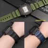 Gummiarmband für Casio AE-1200WH AQ-S810W MRW-200H W218H SGW-300/400 für Casio AE-1000W Uhrenzubehör Band 18mm