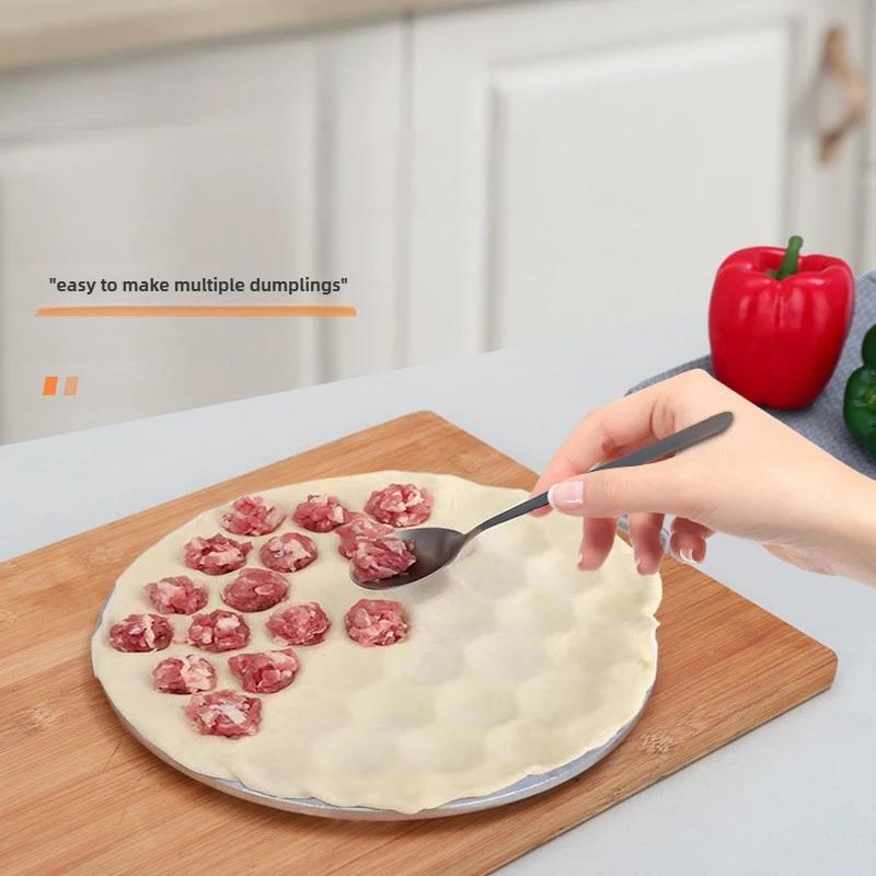 RavioliMold Dumpling Mould DIY Dumpling Maker Ravioli Maker Mould AlloyAluminum Ravioli Stamp Cutter Mold Kitchen Accessories