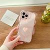 Cartoon 3d Bear Shape Cute Design Clear Case For Iphone 13 12 11 Pro Max Xs Max Xr X Korean Love Heart Lens Protection Cover