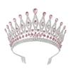 Antike Bronze Barockkrone Elegante Antike Griechische Tiara Exquisite Königinnen Tiara Krone Party