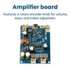 Bluetooth Amplifier Board 2x25W Output High Low Frequency Adjustable Power Amplifier Module DC 6.6V-8.4V With Type-C Charging