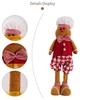 Ausziehbarer Bein Lebkuchenbäcker Puppe - Unisex Weihnachtsfigur Ornament