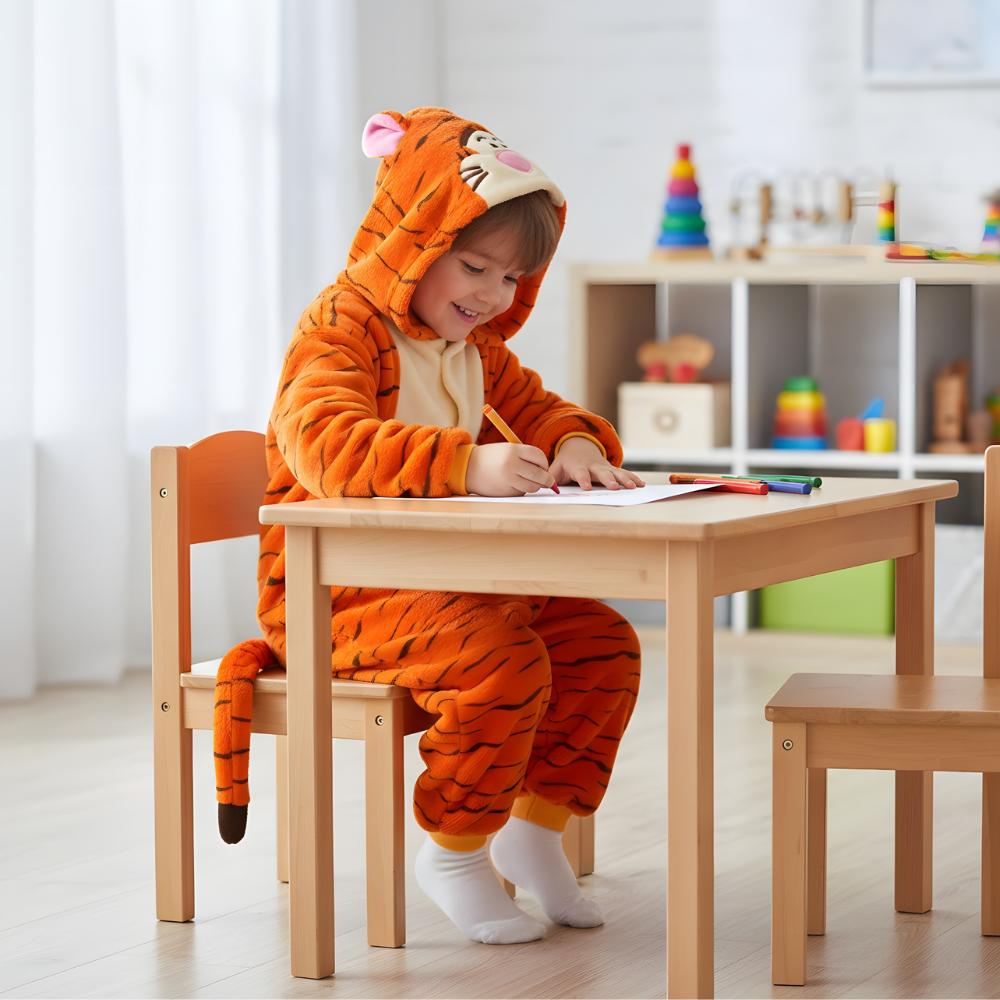 Piżama Onesie Kigurumi Kostium Przebranie Tygrysek 125-135Cm