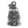 Motorradglocke Anhänger 316L Edelstahl Biker Stil Adler Reiter Halskette