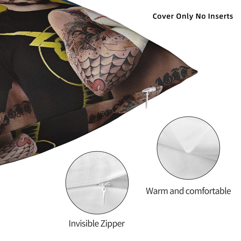 Pillow Cover Wrestlemania Wrestling   Morden Pillow Case For Sofa Car Home Decor Pillowcases