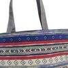 Embroidered Shoulder Bag, Tote Women's Handbag, Zipper, Large Capacity, Shopping Fashion,